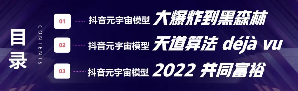 點(diǎn)播未來——抖音元宇宙論！2022年如何破解抖音算法-看懂抖音電商的未來?